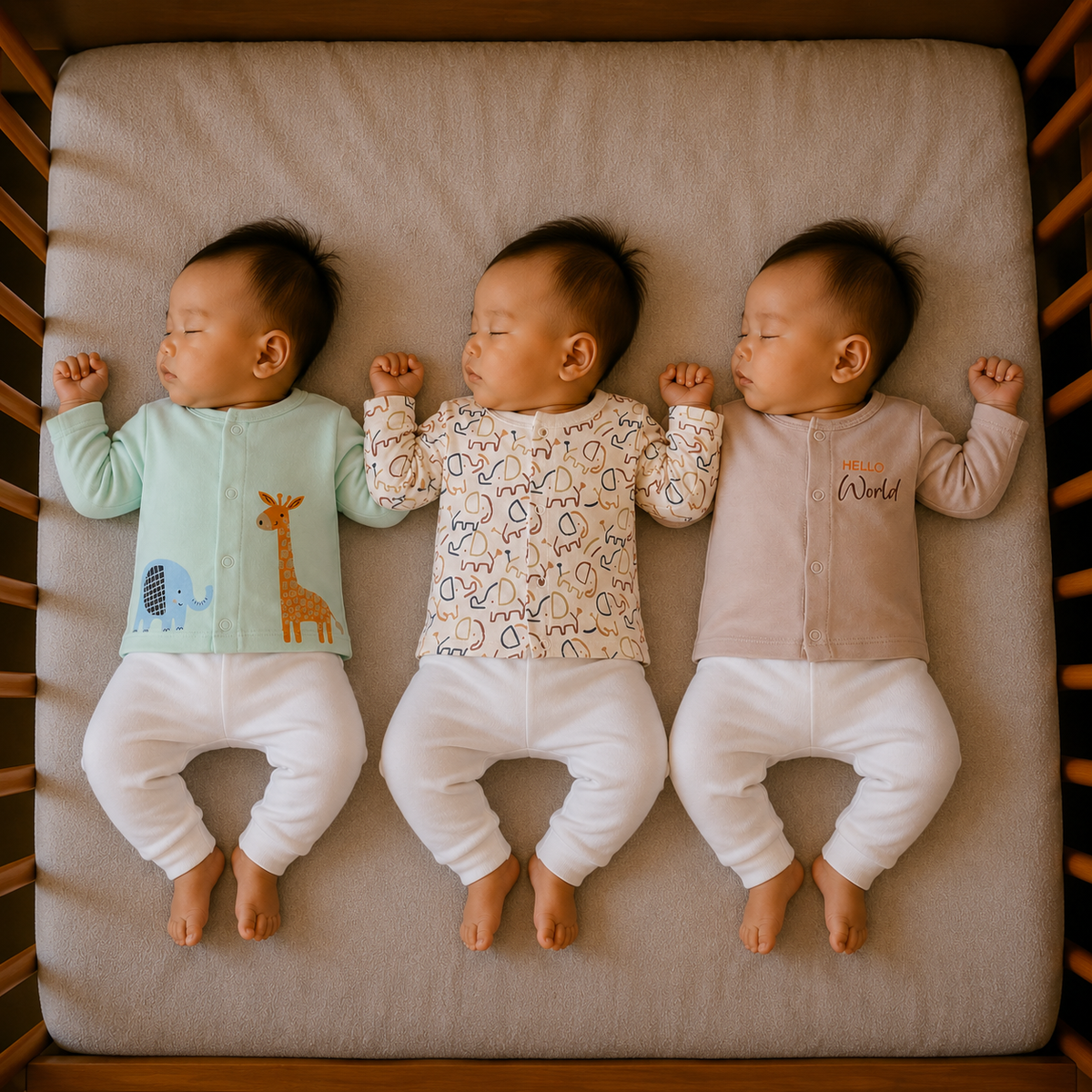 PREKIES Set Of 3 Jhablas - Elephant Print