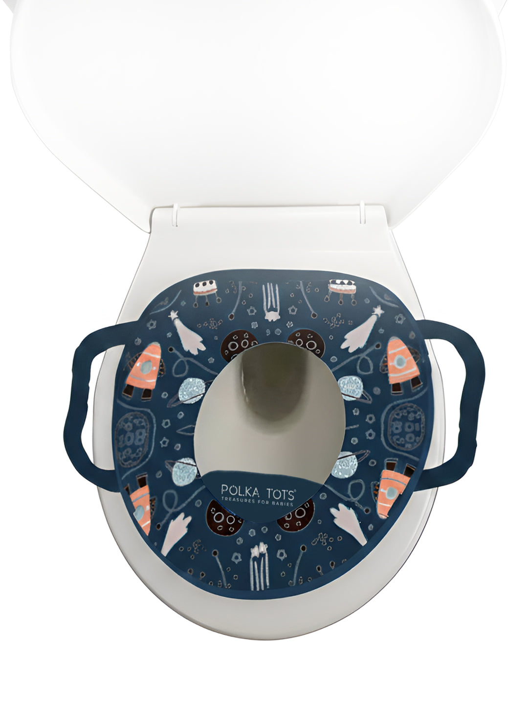 Polka Tots Hop Pop Potty Seat For Your Baby Kid For Your Baby Kid - Blue
