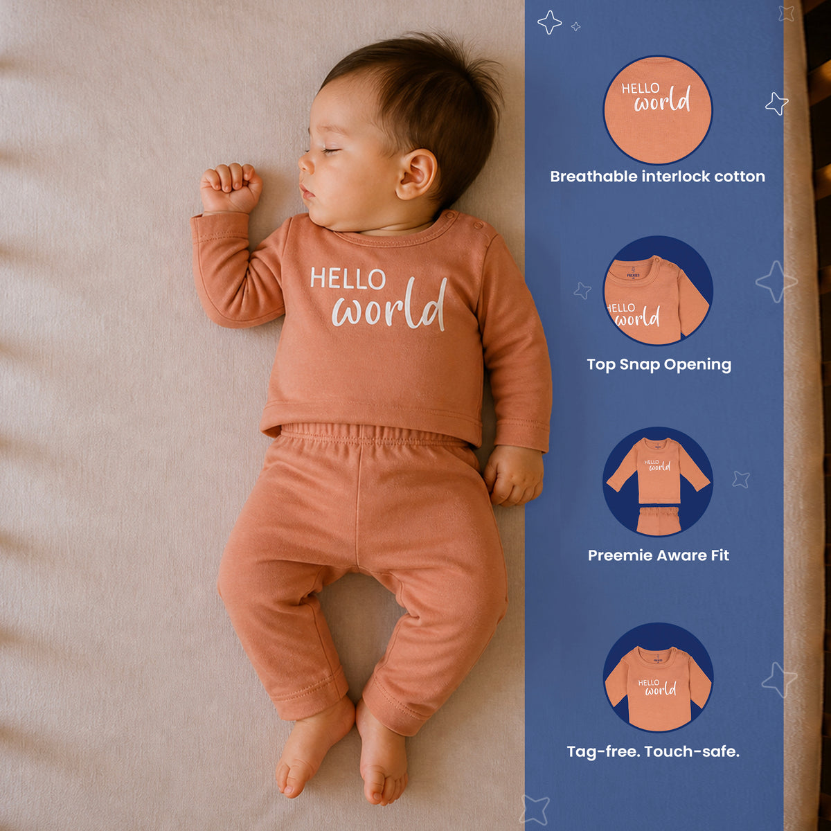 PREKIES Set & Suit - Hello World