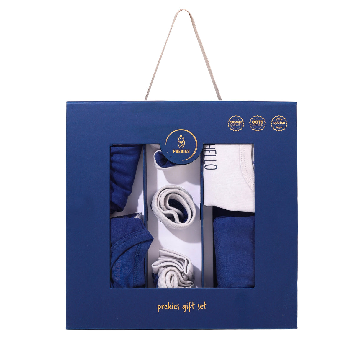 Prekies Gift Set Hello World Print