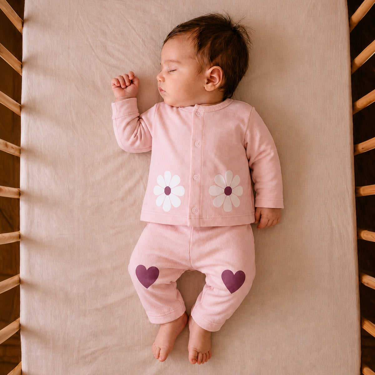PREKIES Set & Suit - Flower Print