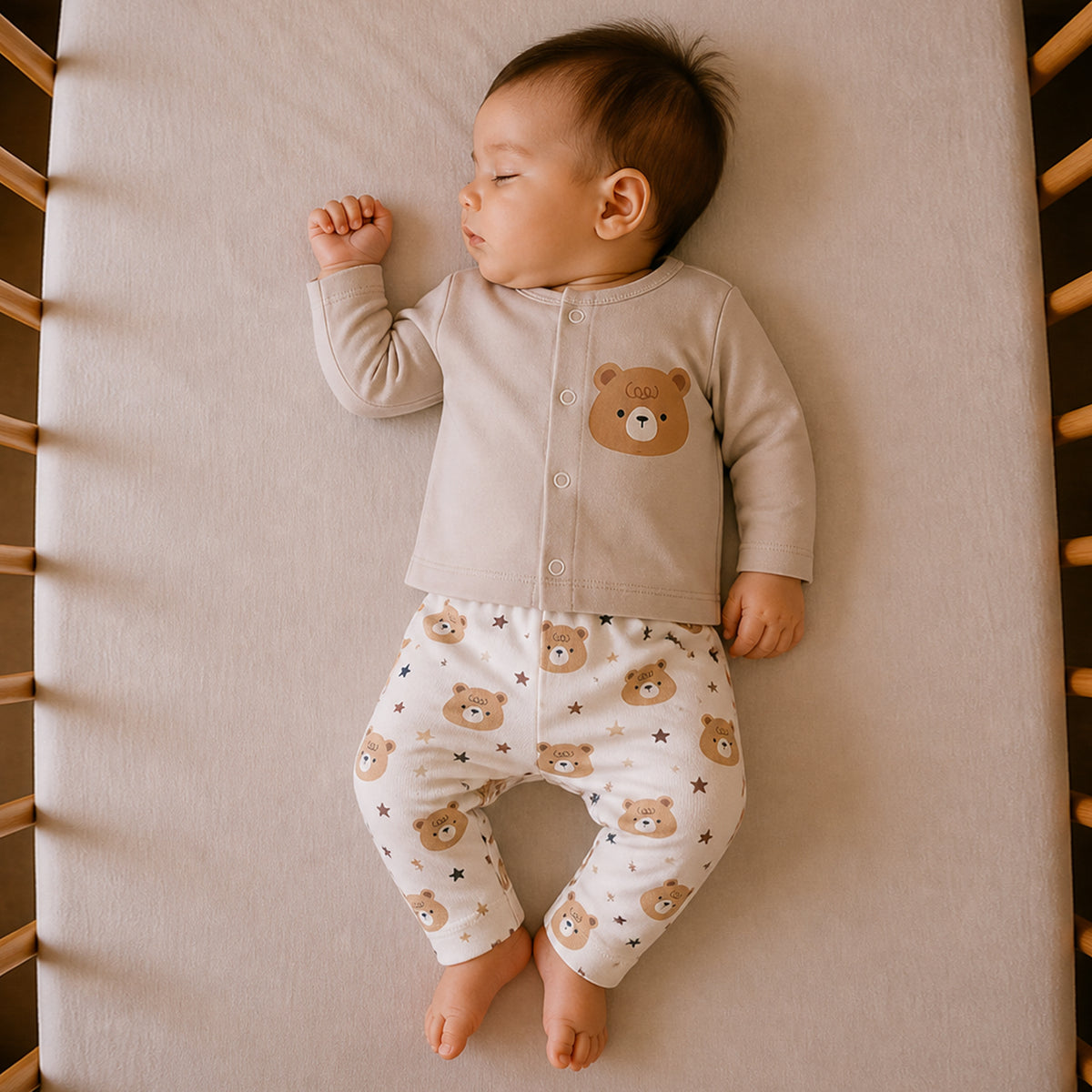 PREKIES Set & Suit - Teddy Print