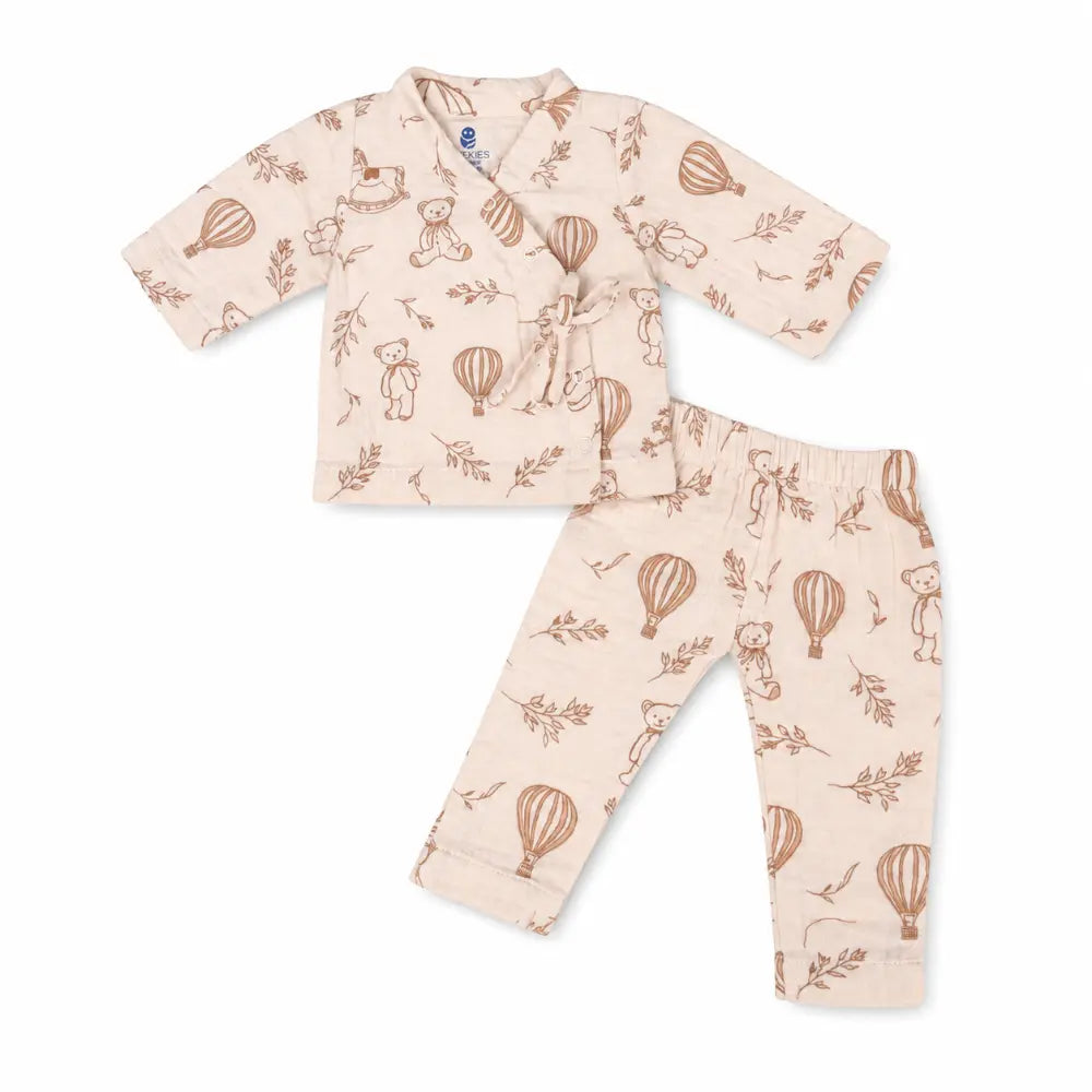 Prekies Muslin Set & Suit Sky Dreamer Print
