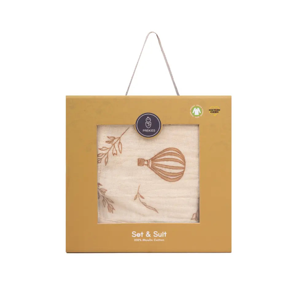 Prekies Muslin Set & Suit Sky Dreamer Print