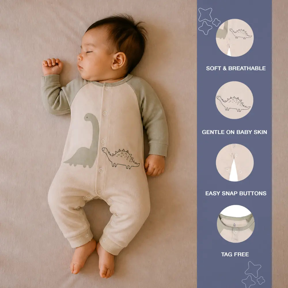 PREKIES Romper - Dino Print