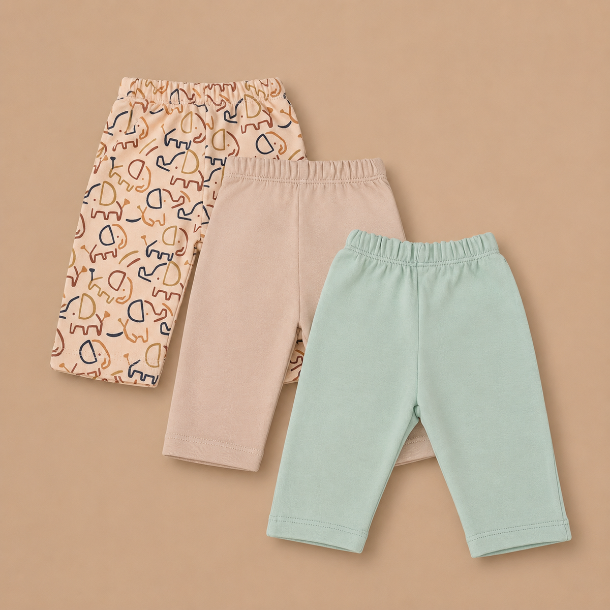 PREKIES Set Of 3 Pyajamas - Elephant Print