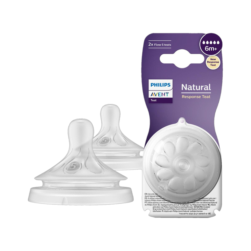 TEAT NATURAL 3.0 FAST FLOW 6M PLUS 2P [SCY964/02] [PHILIPS]