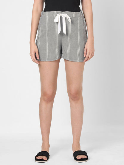 Mystere Paris Classic Striped Lounge Shorts