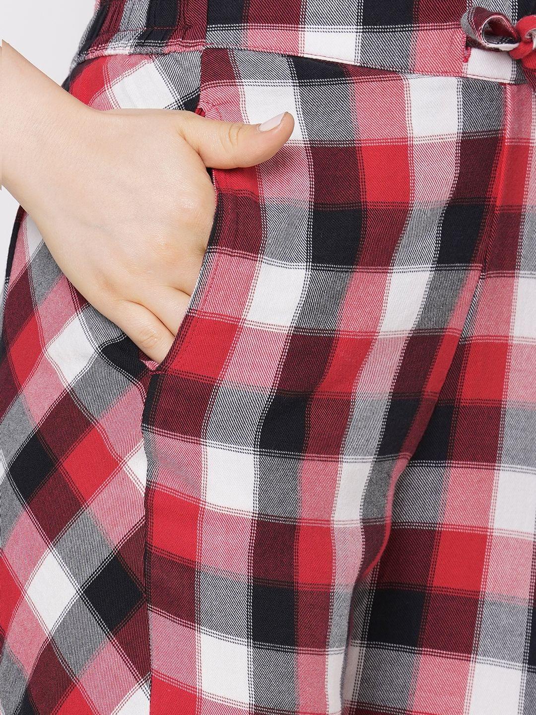 Mystere Paris Classic Checked Pyjamas