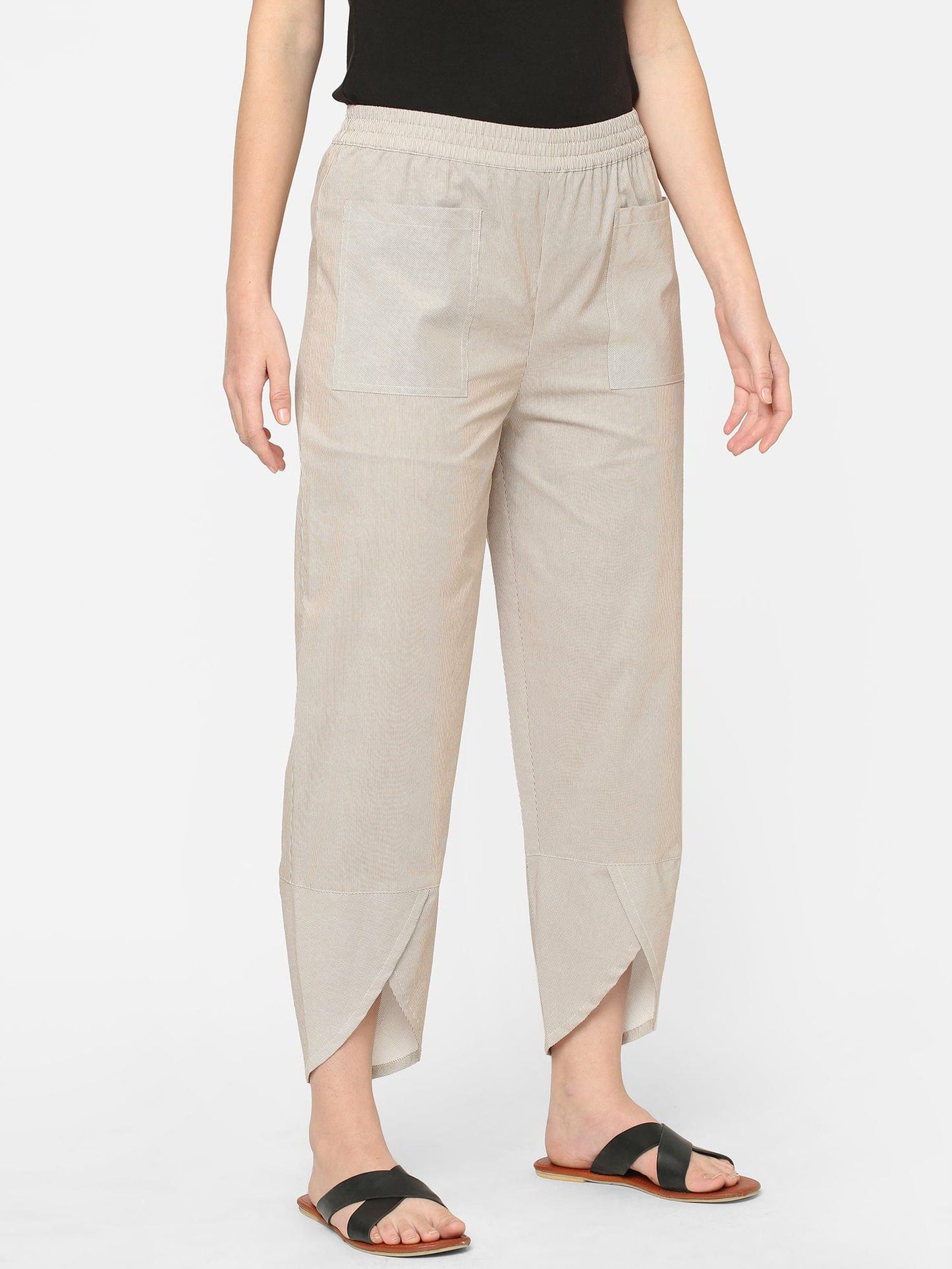Mystere Paris Tiny Striped Loung Pants