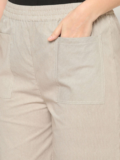 Mystere Paris Tiny Striped Loung Pants