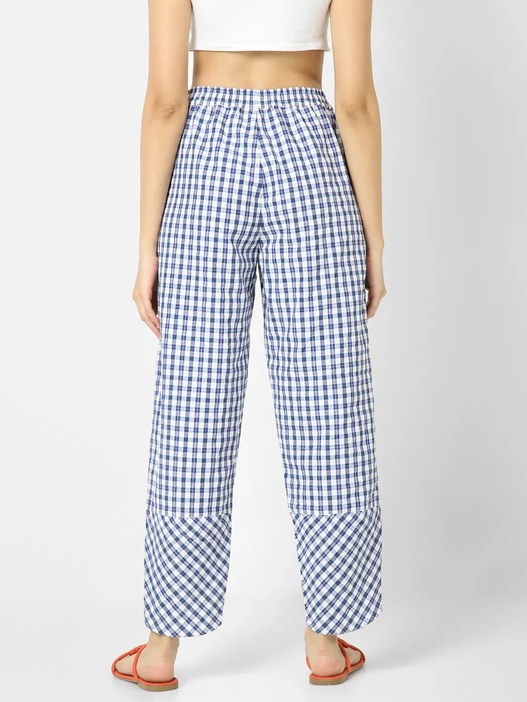 Mystere Paris Classic Checked Lounge Pants