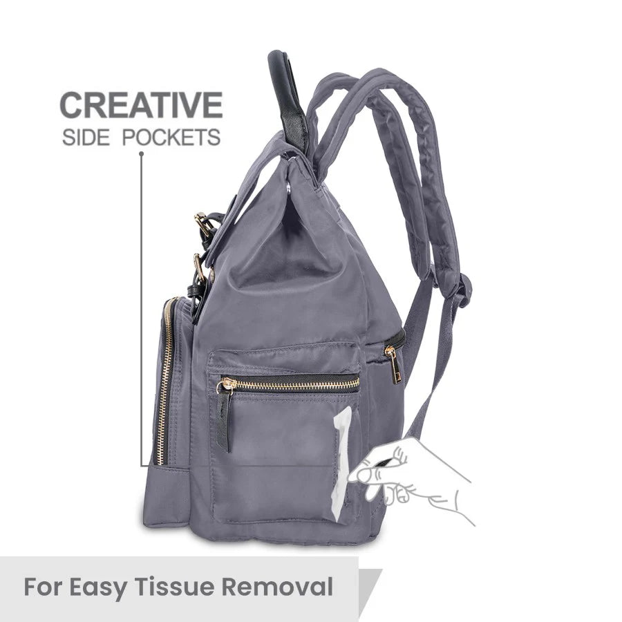 R For Rabbit Caramello Bliss Diaper Backpack Bag, Grey