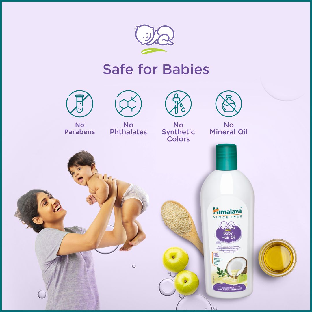 Himalaya BABY HAIR OIL 100ML IND