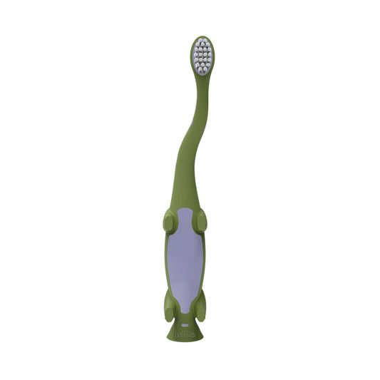 Dr. Brown's Infant-To-Toddler Manual Toothbrush, Green - 1 Count