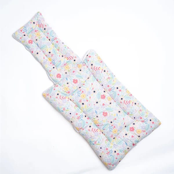 haus & kinder 3 in 1 Baby Sleeping Bag & Carry Nest | Cotton Bedding Set for Infants & New Born Baby | Portable/Travel & Skin Friendly | 0-6 Months (Ditsy Bloom)