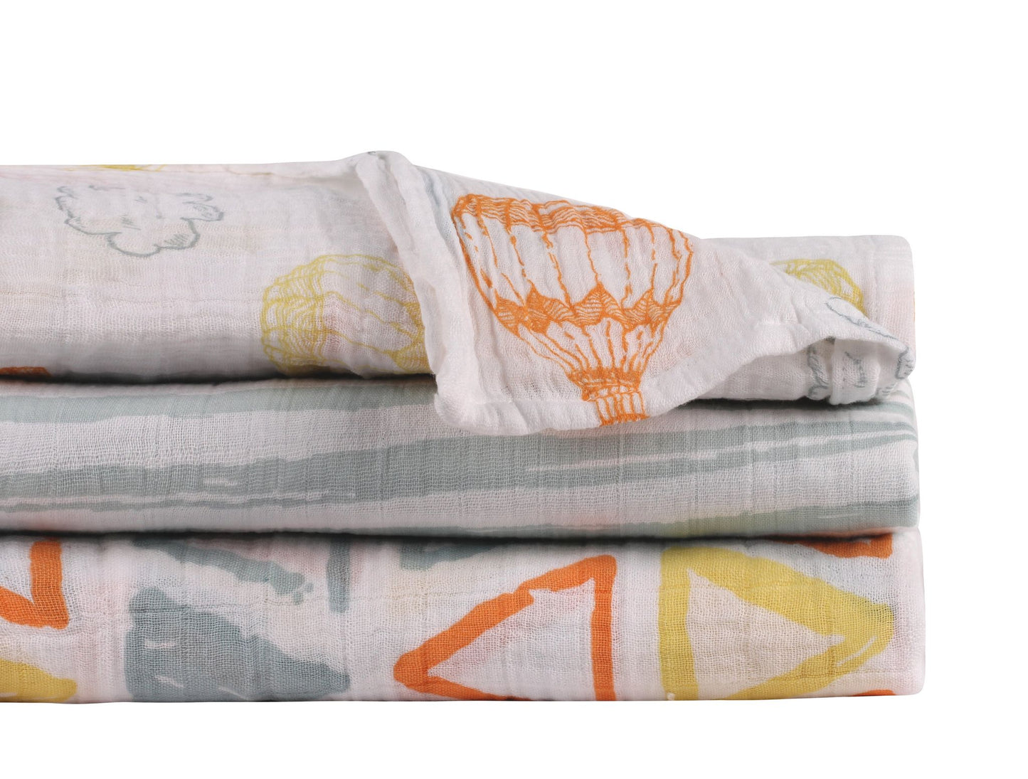Abracadabra Swaddles (Set of 3) - Hot Air Balloon Pack of 3