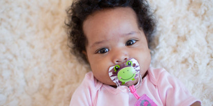 Dr. Brown's Kid's Pacifier Chain Baby Soother Clip (Multicolour)