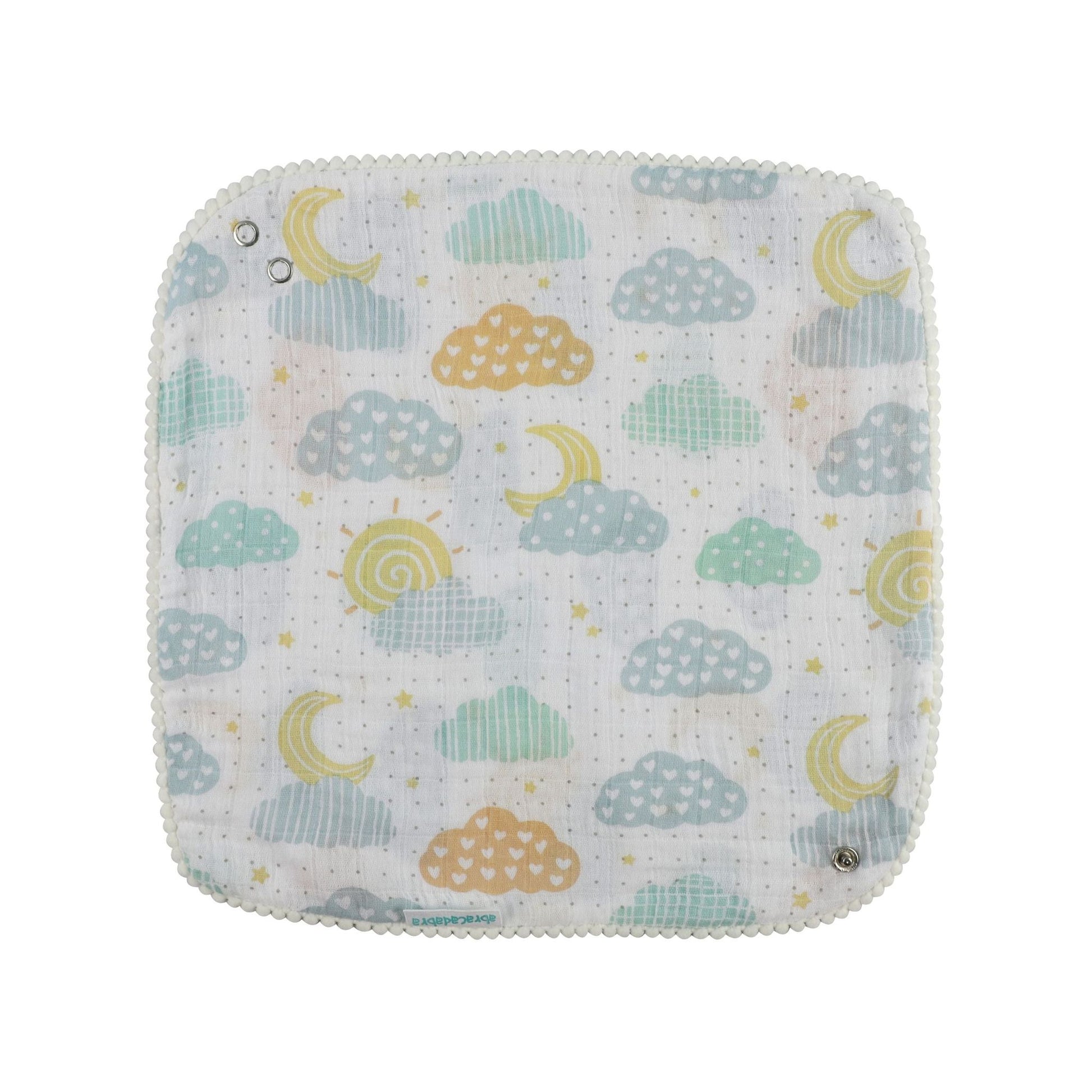 Abracadabra Muslin Bandana Bibs - Lost in Clouds Pack of 3