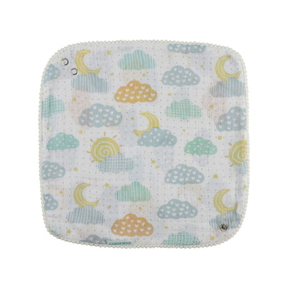Abracadabra Muslin Bandana Bibs - Lost in Clouds Pack of 3