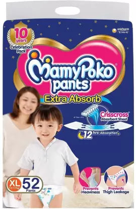 Mamypoko pants extra absorb XL 52