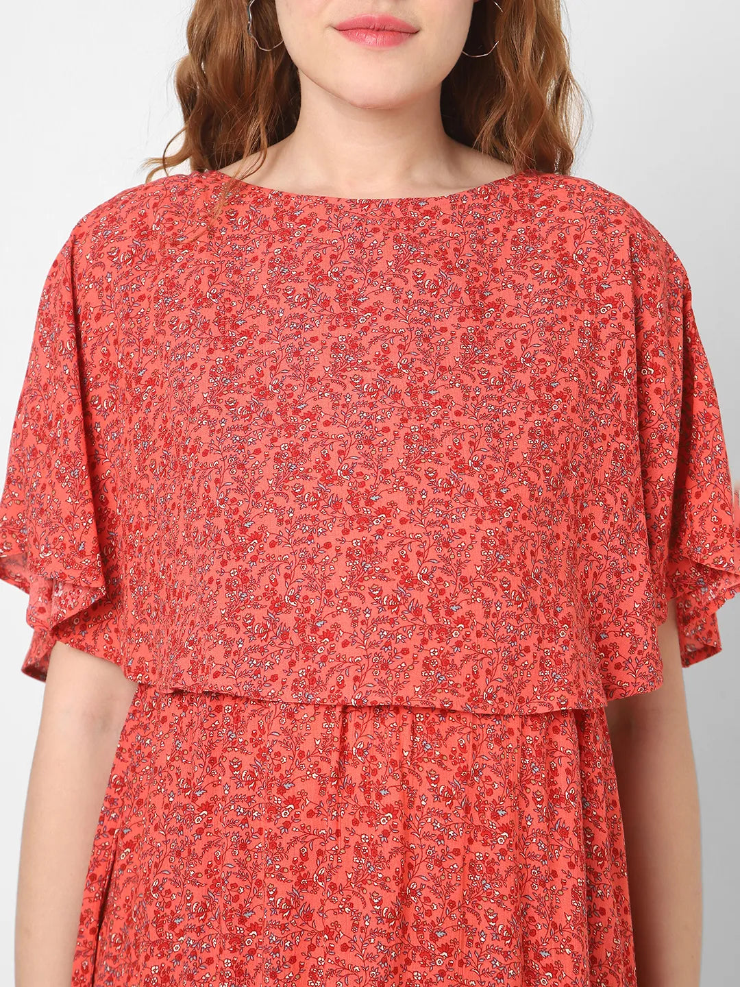 Mystere Paris Ruby Floral Printed Maternity Dress