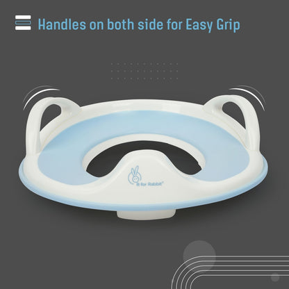 R for Rabbit Minimo Toilet Seats Happy And Comfy Potty Training Seat For Baby Blue