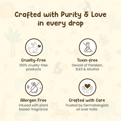 Mother Sparsh Cold Pressed Coconut Oil for Babies 200ml