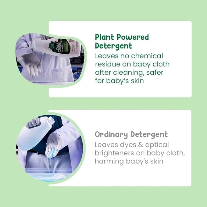 Mother Sparsh Plant Powered Laundry Detergent Refill Pack (2 x 500ML)