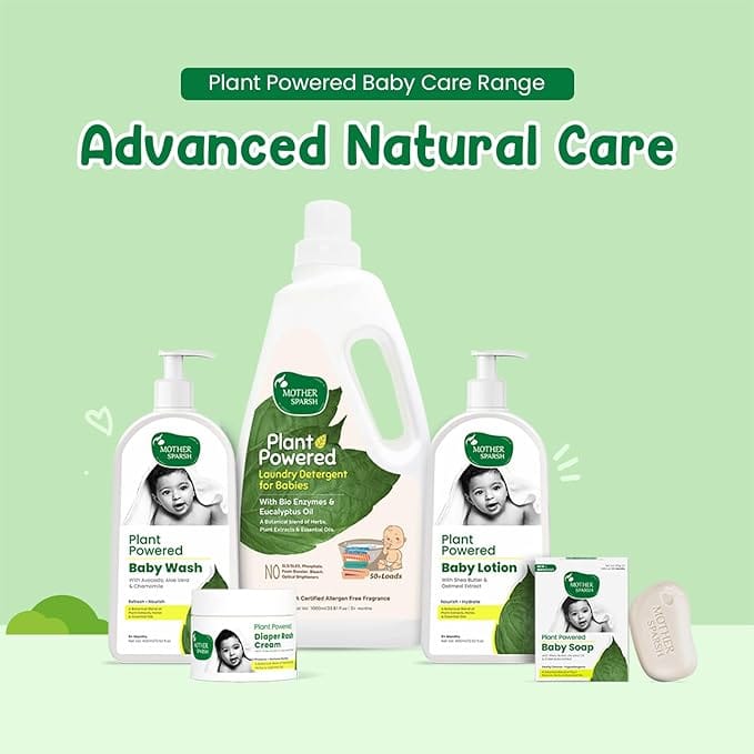 Mother Sparsh Plant Powered Laundry Detergent Refill Pack (2 x 500ML)
