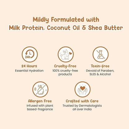 Mother Sparsh Daily Moisturizing Milky Soft Baby Bathing Bar 75G