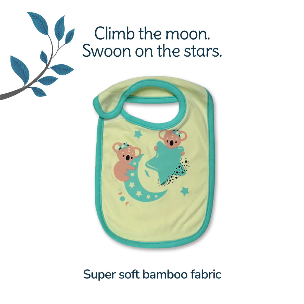 Magical Flite Infant Gift Set | Pack of 9 - Jhabla, Legging, Onesie, C/B/M, Bib, Blanket, Nappy