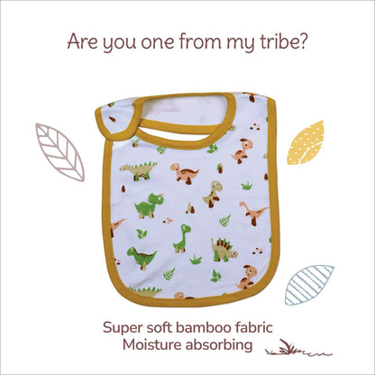 Tiny Lane Adorable & Comfy Fluffy Baby Clothing Set - Jungle Tribe Jhabla, Legging, & Bib