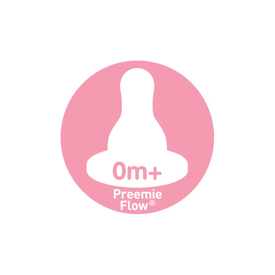 Dr. Brown's Preemie Flow Silicone Narrow Nipple, 2-Pack
