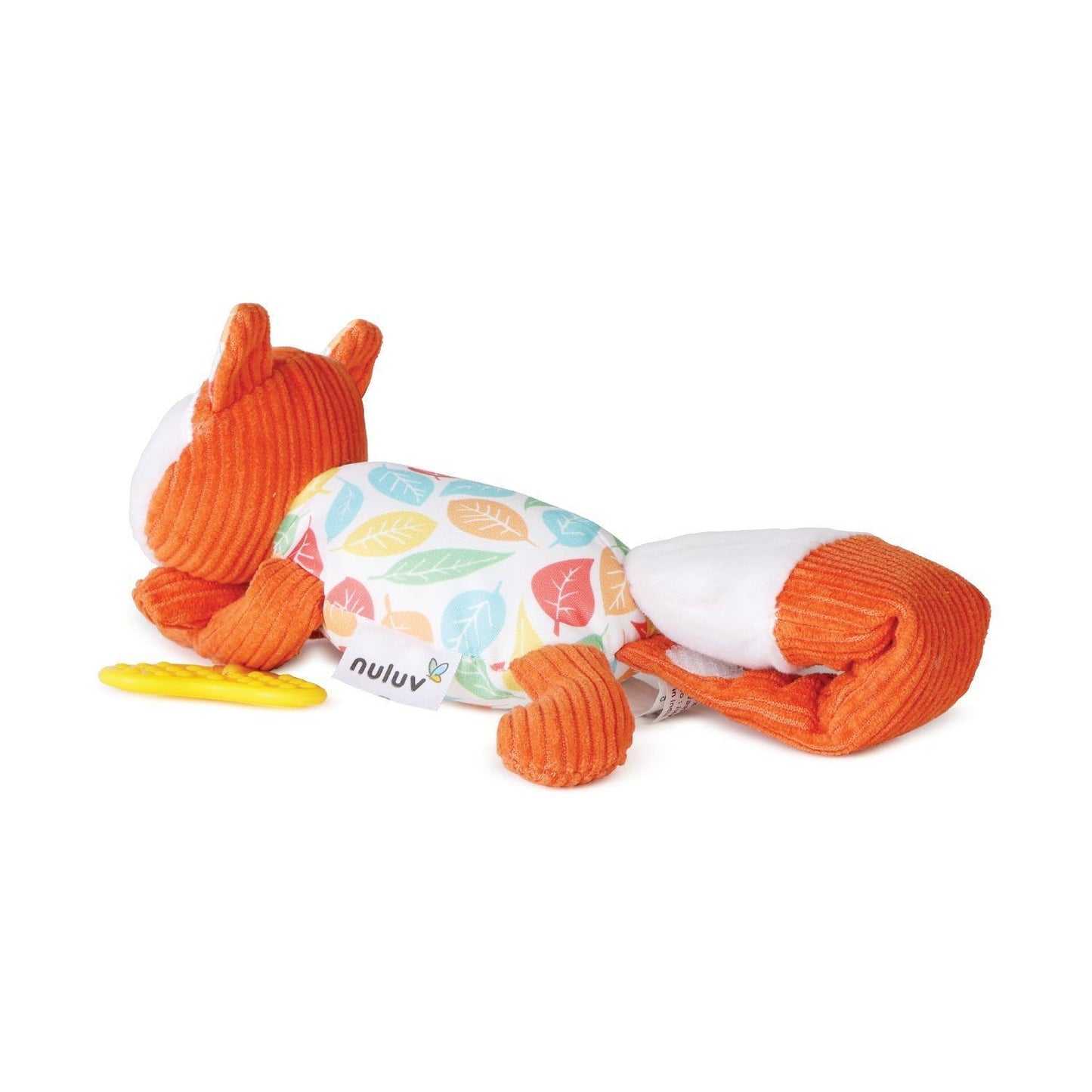 Nuluv Squirrel Soft Toy - Teether, Squeaky Crinkle Squirrel Play Toy for Baby 3 Months+