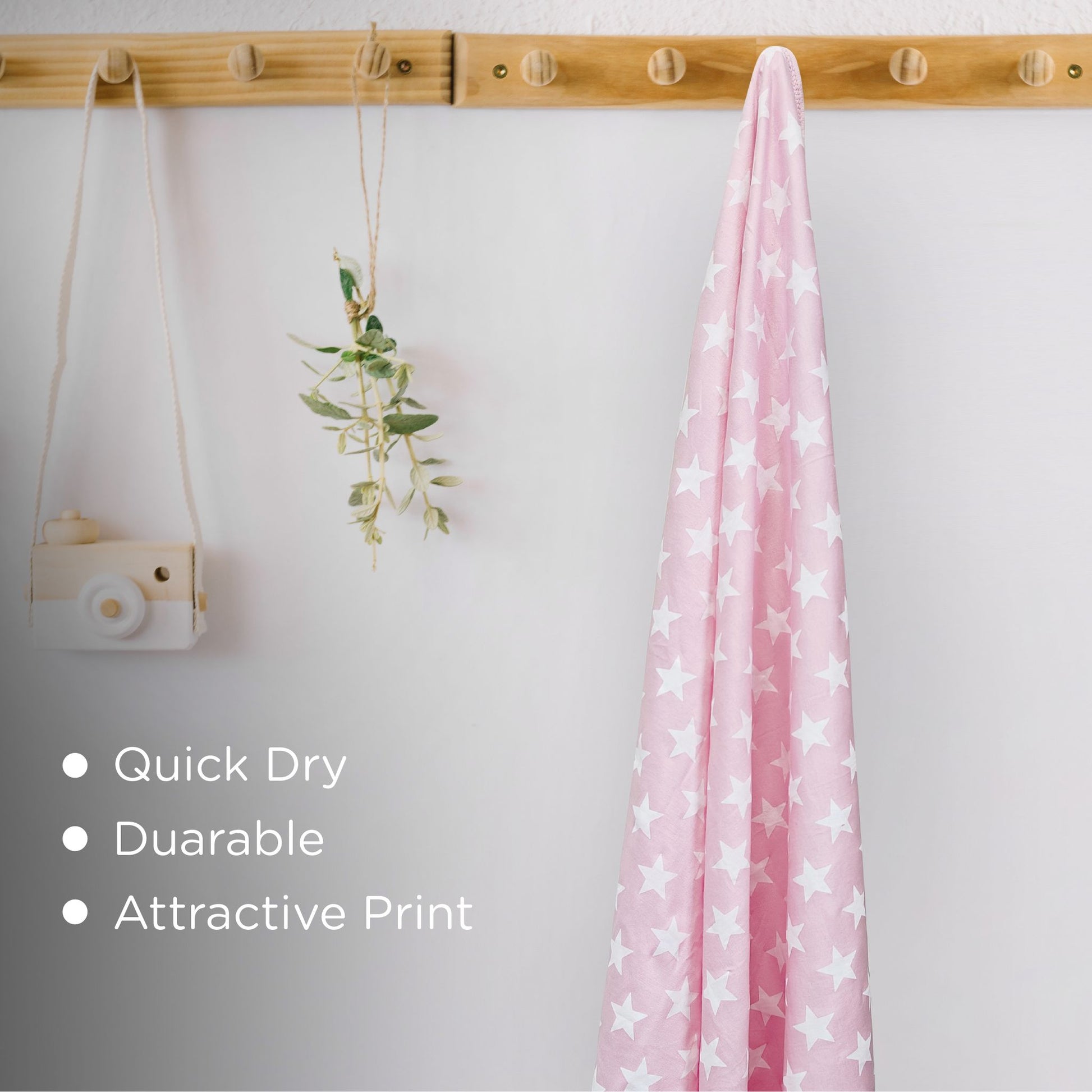 Printed baby towel for Girl