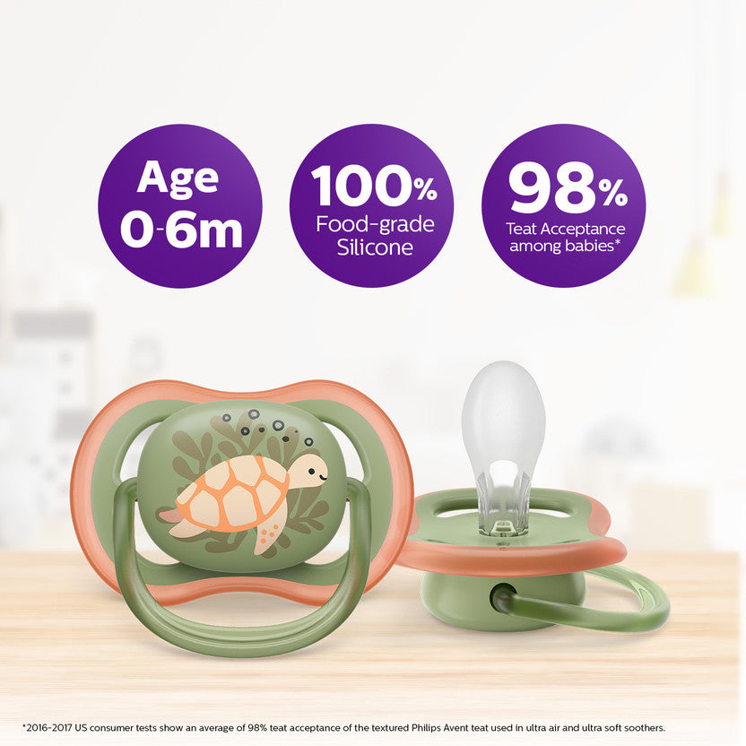 STHR AIR 6-18M BOY DECO LION/HIPPO X2 [SCF085/60] [PHILIPS]