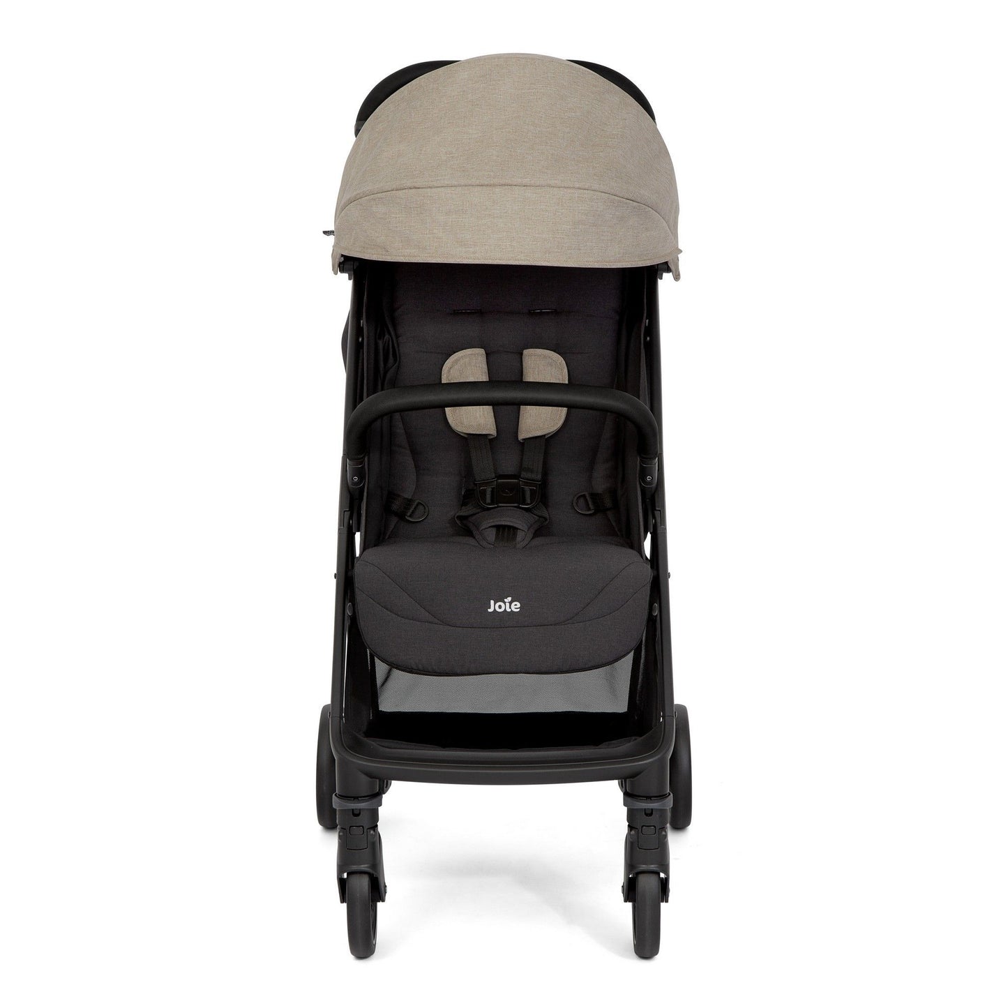 Joie Pact Pro Lightweight Compact Fold Stroller - Pram for Boys and Girls with Custom Recline, Front Swivel Wheels and UPF 50+ Canopy Stroller for Suitable from Birth to 22kg, Age 0 to 4 Years