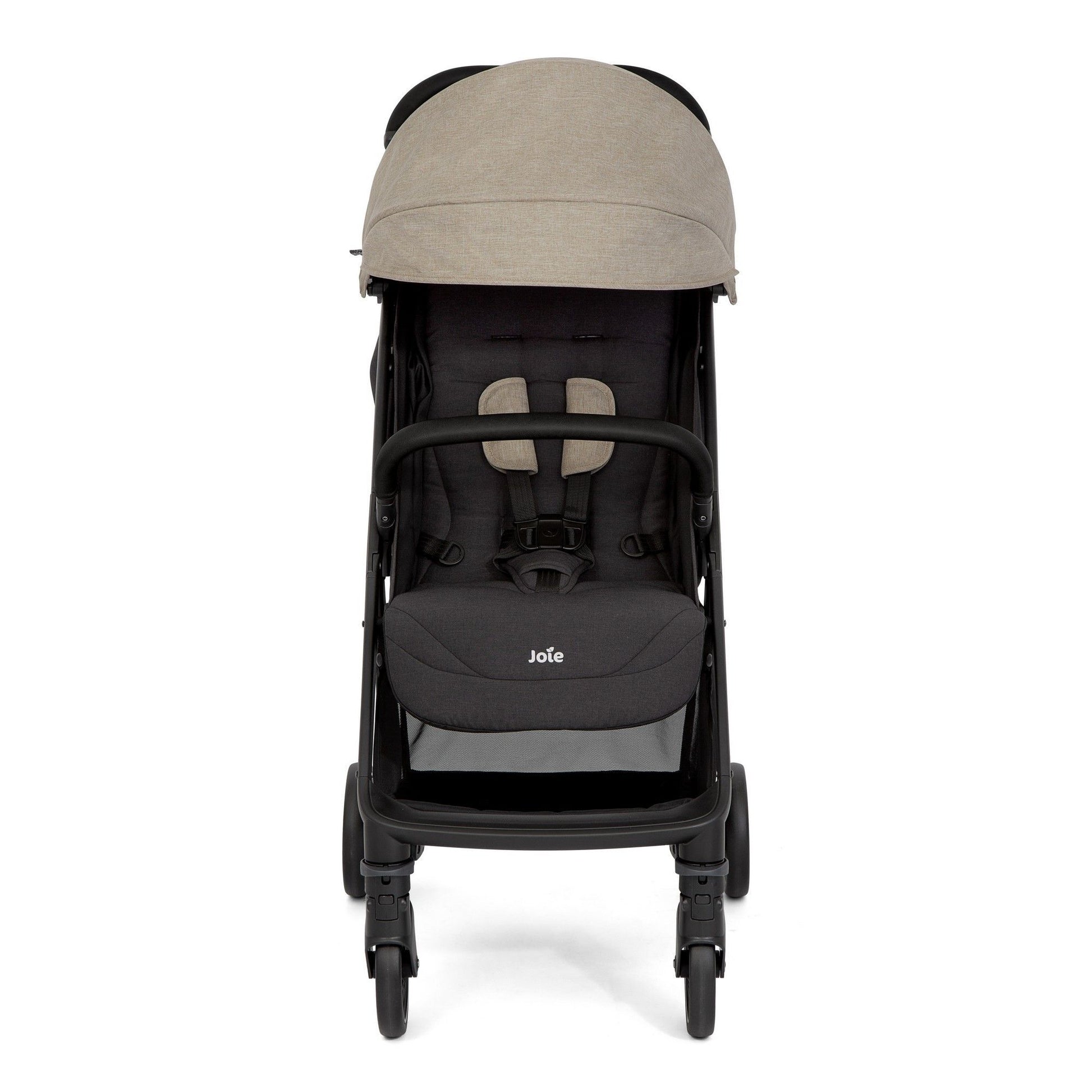 Joie Pact Pro Lightweight Compact Fold Stroller - Pram for Boys and Girls with Custom Recline, Front Swivel Wheels and UPF 50+ Canopy Stroller for Suitable from Birth to 22kg, Age 0 to 4 Years