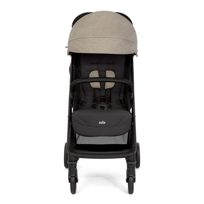 Joie Pact Pro Lightweight Compact Fold Stroller - Pram for Boys and Girls with Custom Recline, Front Swivel Wheels and UPF 50+ Canopy Stroller for Suitable from Birth to 22kg, Age 0 to 4 Years