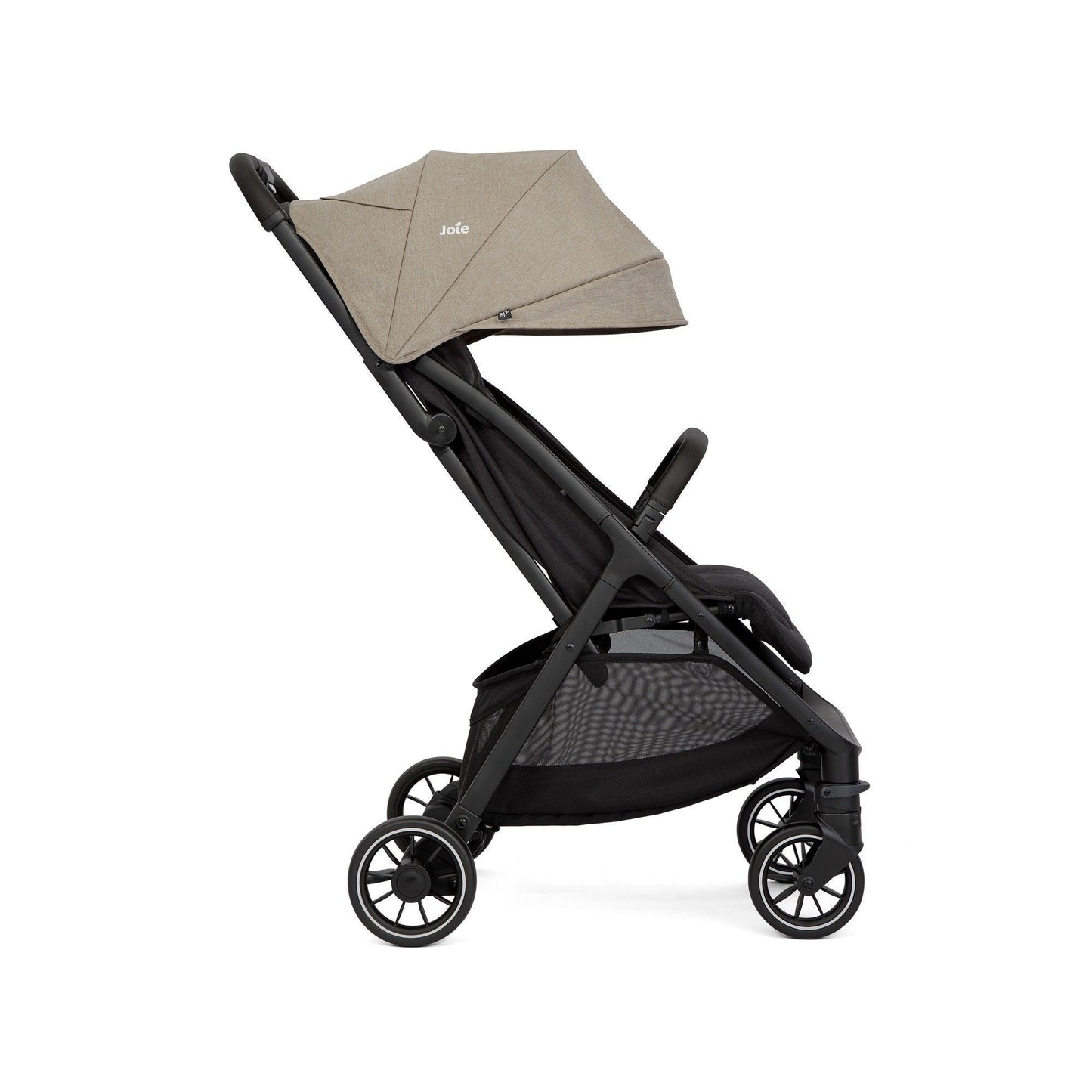 Joie Pact Pro Lightweight Compact Fold Stroller - Pram for Boys and Girls with Custom Recline, Front Swivel Wheels and UPF 50+ Canopy Stroller for Suitable from Birth to 22kg, Age 0 to 4 Years