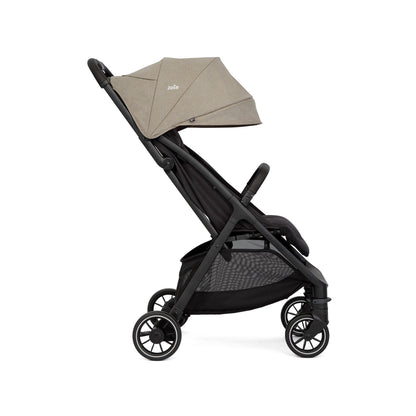 Joie Pact Pro Lightweight Compact Fold Stroller - Pram for Boys and Girls with Custom Recline, Front Swivel Wheels and UPF 50+ Canopy Stroller for Suitable from Birth to 22kg, Age 0 to 4 Years