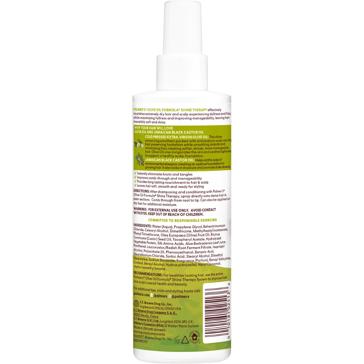 Palmer's Olive Oil Formula Leave-in Conditioner 250ml