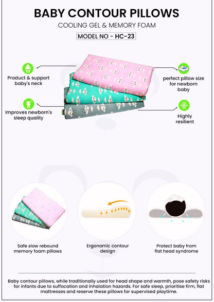 Healthcub ContourCub Baby Pillow