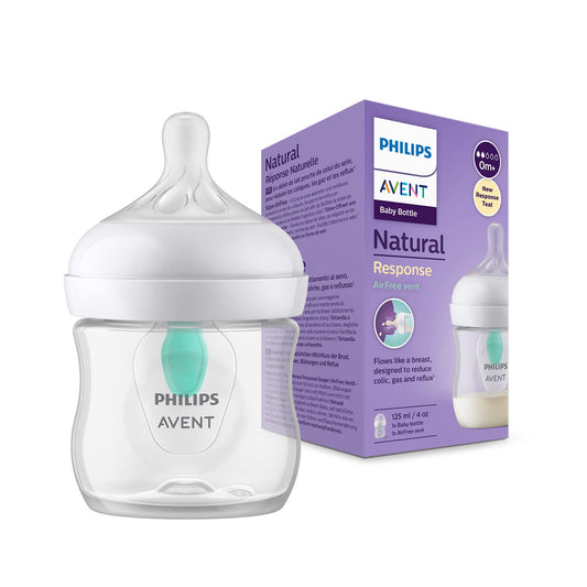 Natural response with airfree vent bottle 4OZ/125ml SINGLE PACK [SCY670/01] [PHILIPS]