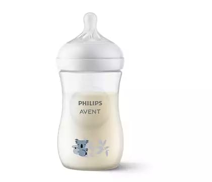 Philips Avent Natural Response BOTTLE NATURAL 3.0 11OZ/330ml INDIA SINGLE PACK BLUE BOTTLE