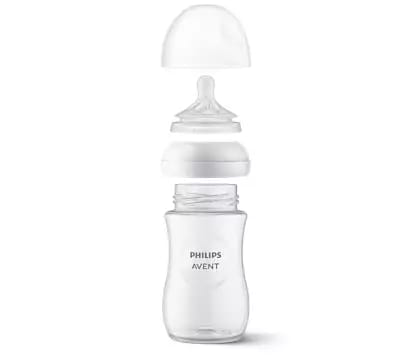 Philips Avent Natural Response BOTTLE NATURAL 3.0 11OZ/330ml INDIA SINGLE PACK BLUE BOTTLE