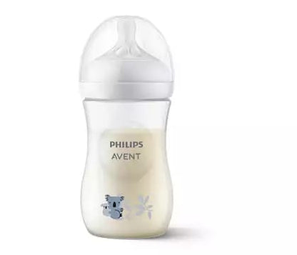 Philips Avent Natural Response BOTTLE NATURAL 3.0 11OZ/330ml INDIA SINGLE PACK BLUE BOTTLE
