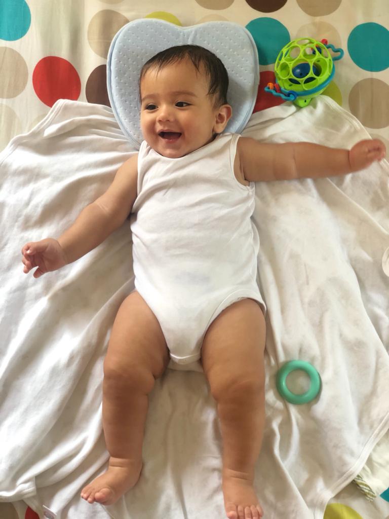 Healthcub TeddyCub Baby Pillow