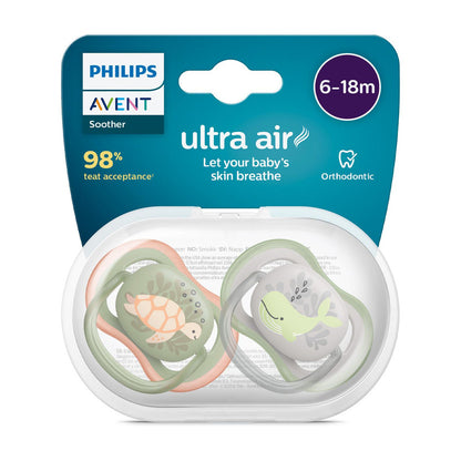 STHR AIR 6-18M BOY DECO LION/HIPPO X2 [SCF085/60] [PHILIPS]